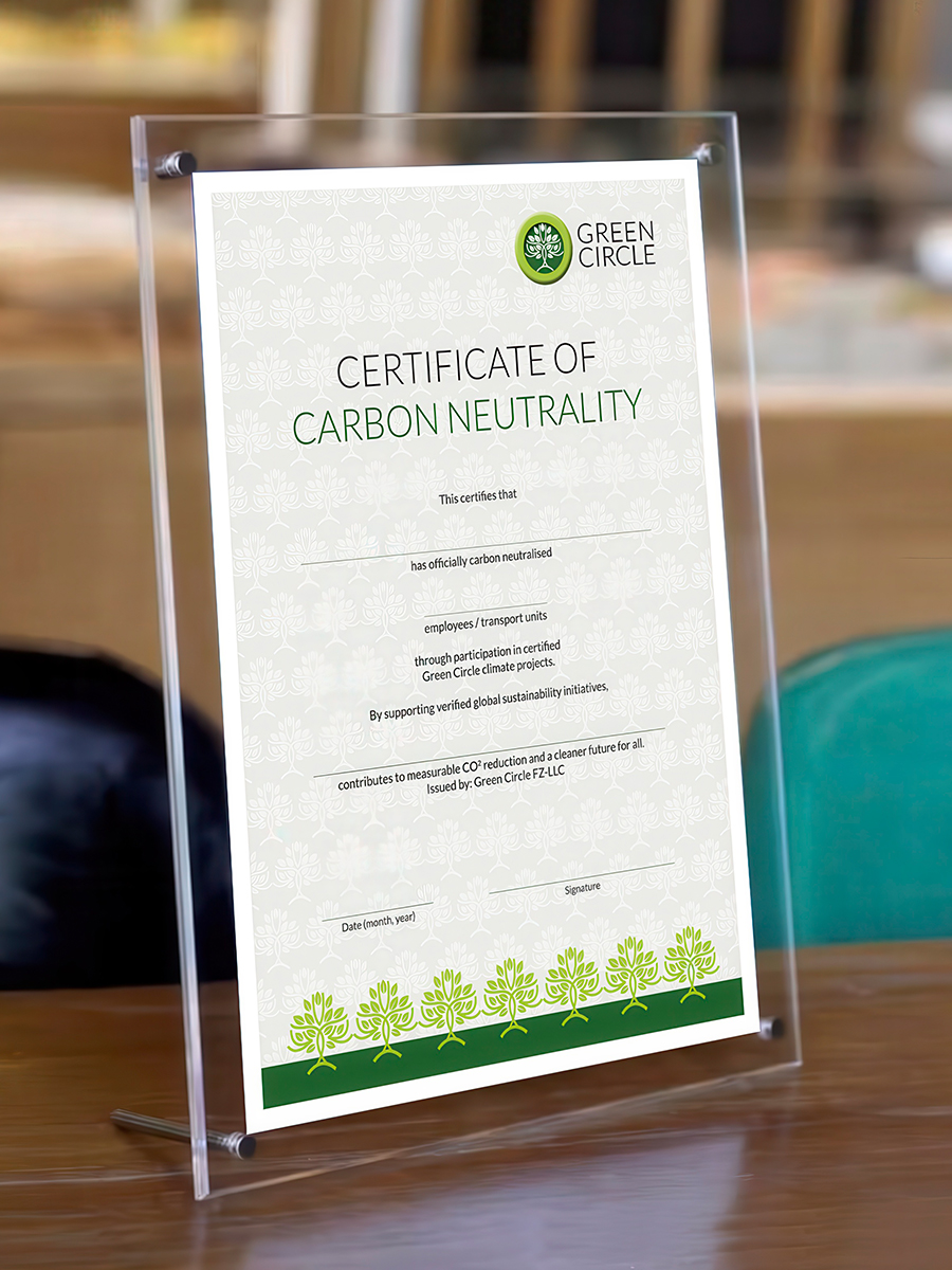 Certificate display