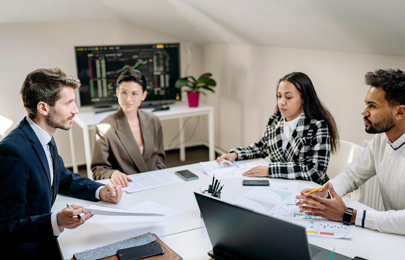 Team in office